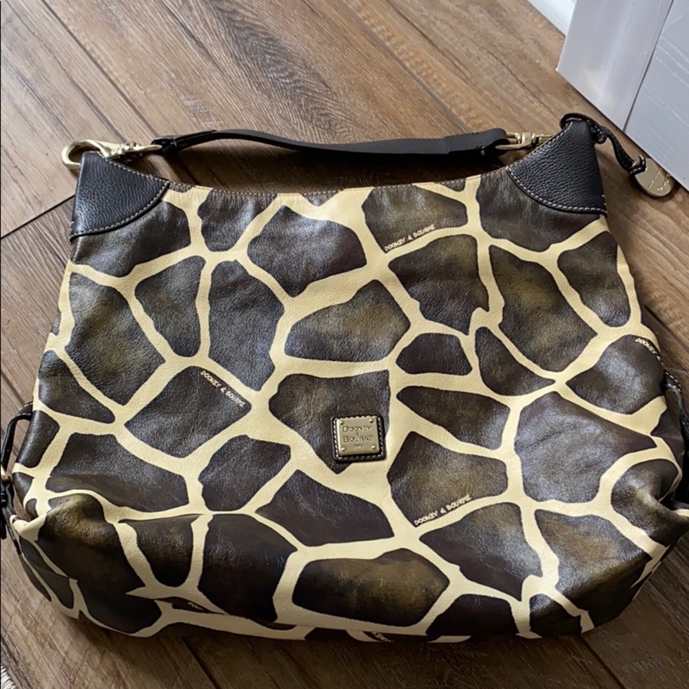 Dooney & Bourke giraffe print purse